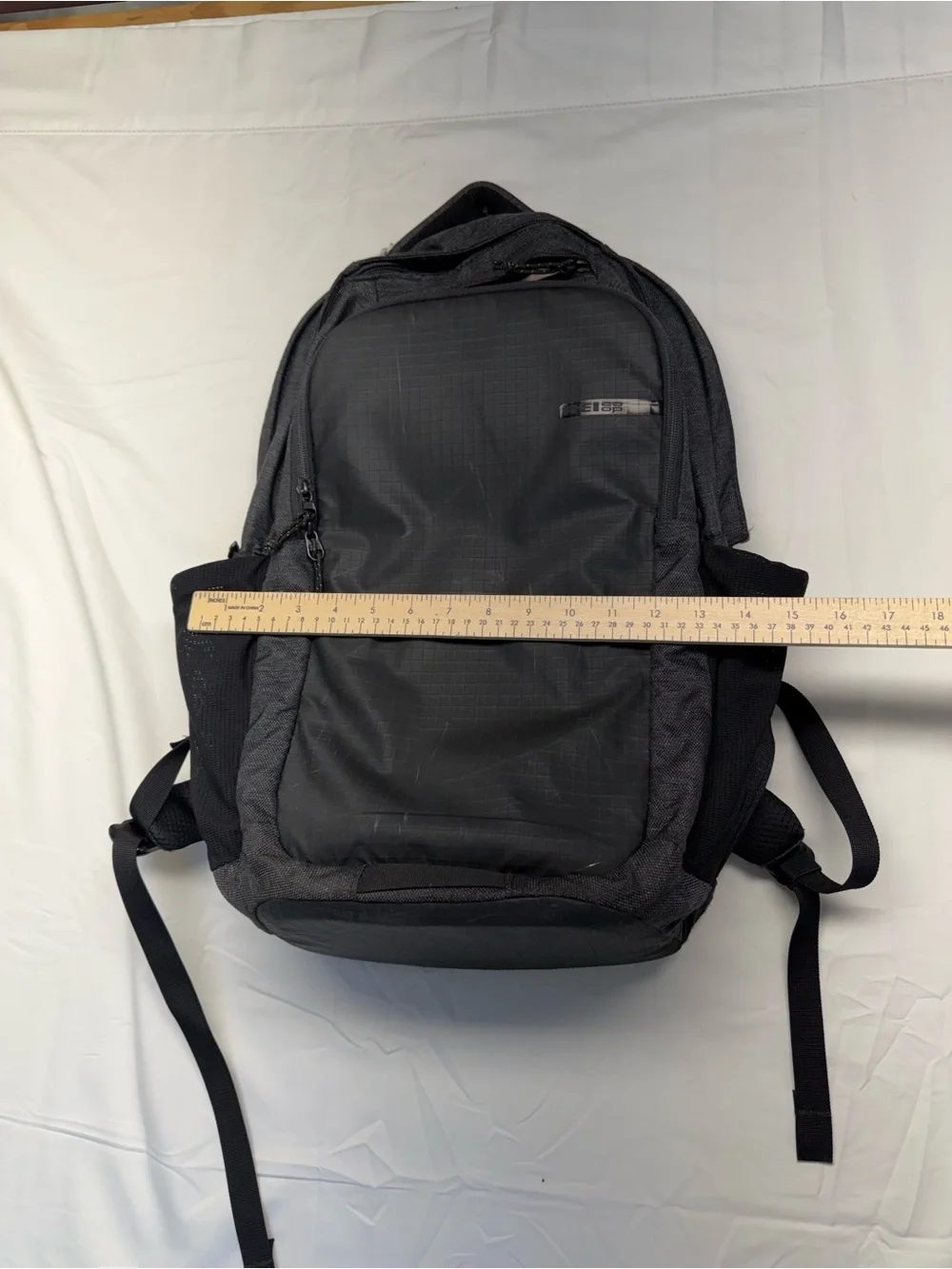 REI Black and Charcoal Everyday Tech Backpack